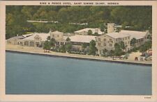 Postcard King & Prince Hotel Saint Simons Island Georgia GA  picture