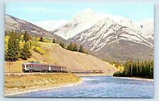 Postcard Canada's Transcontinental Train 