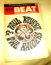 VINTAGE KYA POP MUSIC NEWSPAPER BEAT PAUL REVERE & THE RAIDERS MAMAS PAPAS 1967 picture
