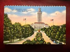 c1940’s University Of Texas Tower, Austin, Texas Vintage Postcard picture