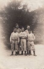 Postcard RPPC French Soldiers France 1911 picture