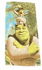 Shrek The Third Beach Towel 2006 Y2k Collectible Movie Beach Towel Puss Donkey picture