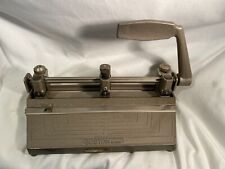 Boston (Bates) Vintage 3 Three Hole STD Punch Heavy Duty works Great picture