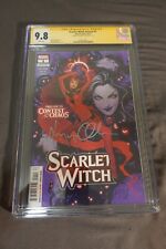 SCARLET WITCH ANNUAL #1 (SIGNED BY ELIZABETH OLSEN) GRADED CGC 9.8 picture