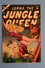 Lorna The Jungle Queen #4 FN- Mid Grade Golden Age Atlas Comic 1953 picture