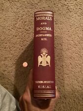 Vintage 1966 Morals And Dogma Southern Freemasonry Hardback Scottish Rite Pike2 picture