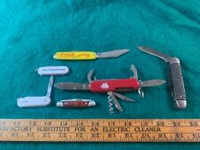 vintage pocket knife lot of 6 knives picture