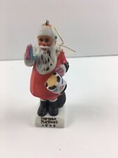 Norman Rockwell Santa Ornament Christmas ‘79 Vintage picture
