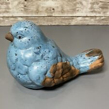 Speckled Bluebird Pottery Shabby Chic Decor MCM picture