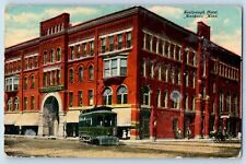 Mankato Minnesota Postcard Saulpaugh Hotel Exterior View Building 1912 Vintage picture