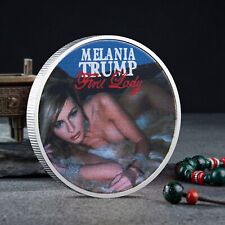 American First Lady Melania Trump Commemorative Coin Silver US picture