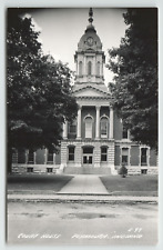 Postcard Vintage RPPC Court House in Plymouth, IN picture