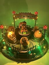 Lemax Spooky Town Pumpkin Tilt-n-Hurl NIB, Lights, Sound, & Animated READ picture