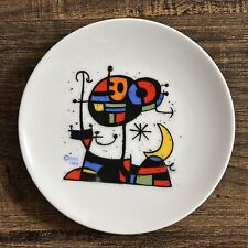 Vintage 1988 Joan Miro Plate Coaster 4.5” picture
