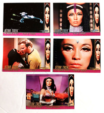 STAR TREK Remastered TOS Elaan Of Troyius Chase Cards B113, B114, C113, C114,P57 picture