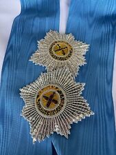 Russian Imperial High Order of St.Andrew Embroidered star, replica  1698-1820s picture
