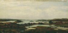 Dream-art Oil painting Alexei-Bogoliubov-Konch-Lake landscape picture