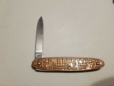 Beretta pocket knife Made In Italy single blade Maserin Fabrica d' Army nice picture