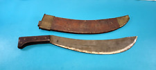 WWI Collins 1005 Bolo Knife Sword Engineers Machete + Sheath picture