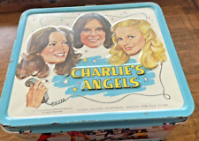Vintage 1978 Charlies Angels Alladin metal lunch box with thermos--995.24 picture