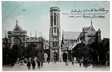 Vintage Postcard 1907 L'Eglise St. Germain Aux errois et Mairie Paris France FR picture