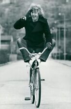 Tomas von Brömssen by bike - Vintage Photograph 1073992 picture