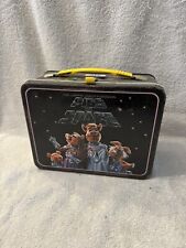 Muppets. Pigs In Space Vintage Lunch Box. Used. Has Thermos. . picture