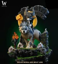 Wolf link & midna Statue By wake studio Sold Out Preorder RARE picture