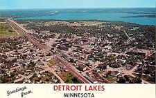 An Aerial View of Detroit Lakes MN picture