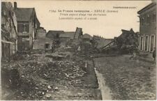 CPA La France reconquised - NESLE Trisle Appearance of a Street emn ruins (120860) picture