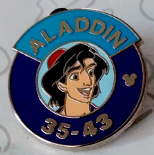 Aladdin Magic Kingdom Heroes Parking Sign 2014 Hidden Mickey WDW Disney Pin picture