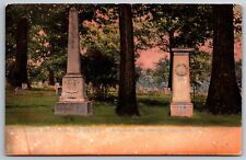 Arlington National Cemetery Monument George Washington & Custis Tucks Postcard picture