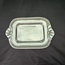 Vintage Pewter Plate Trinket Dish 8.5