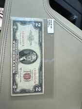 1953B 2 dollar star note red stamp Serial number 03367027A picture