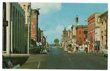 BUTTE Montana Downtown Looking West on Broadway from Main Vintage MT Postcard picture