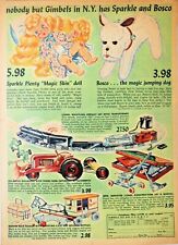 Gimbels  Nov. 30th 1947 Sunday News Ad for Toys 