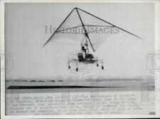 1961 Press Photo Prototype of aircraft with kite-like wings flown in San Diego picture