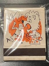 VINTAGE MATCHBOOK - CIRCUS DAY - LION TAMER - UNSTRUCK BEAUTY picture