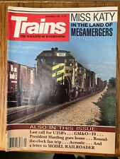 Trains Magazine September 1982 issue picture