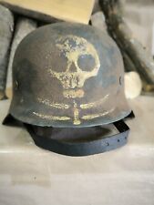 Helmet german original nice helmet M42 original WW2 WWII size 66 picture