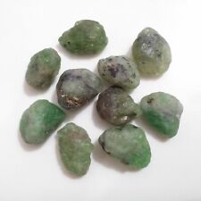 Ultimate Earth Mind Tsavorite Green Garnet 10 Pcs Size 15-18 MM Rough Jewelry picture