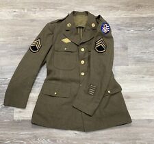 WWII US Army 5th Air Force Wool Jacket Staff Sargeant Ruptured Duck 40R picture