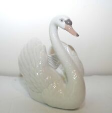 LLADRO Large Swan #5231 Wings Spread Porcelain Figurine 7