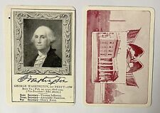 1901 Goss Brothers Uncle Sam's Cabinets Part 2 Full 52 Card Game picture