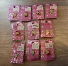 Japan Limited Rare Item 1997 Hello Kitty Pins 10 Pieces picture