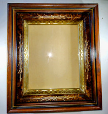 Antique Deep Walnut Picture Frame Fits 8x10