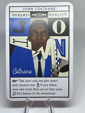 JOHN COLTRANE Music Oracle Words Advice Oversized Tarot / Card  picture