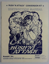 Vintage 1985 Konami: Rush'n Attack Arcade Conversion Kit Instruction Manual picture