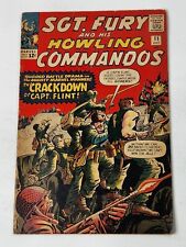 Sgt. Fury and His Howling Commandos 11 Jack Kirby Cover Marvel Silver Age 1964 picture