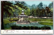 Postcard Congress Spring Park, Saratoga NY 1908 U147 picture